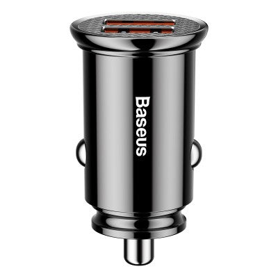 Baseus - Grain Pro Car Charger (Dual USB- A / 4.8A)