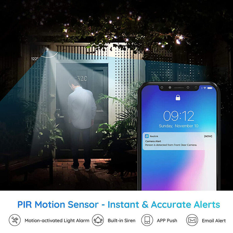 Reolink - Argus 3 Pro - Smart 2K 4MP Wire-Free Camera with Motion Spotlight Security Camera