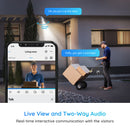 Reolink - Argus 3 Pro - Smart 2K 4MP Wire-Free Camera with Motion Spotlight Security Camera