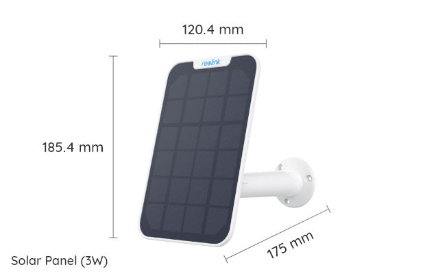 Reolink - Security Camera Solar Panel 3W - White