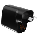 Cygnett - PowerPlus 32W Dual Port (20W USB-C + 12W USB-A) PD Fast Wall Charger - Black