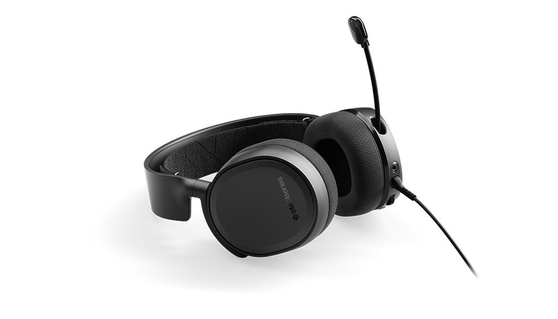 SteelSeries - Arctis 3 Wired Over-the-head Stereo Gaming Headphones Headset - Black