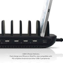 Mbeat - Gorilla Power 60W 7 Port USB-C & USB Charging Station