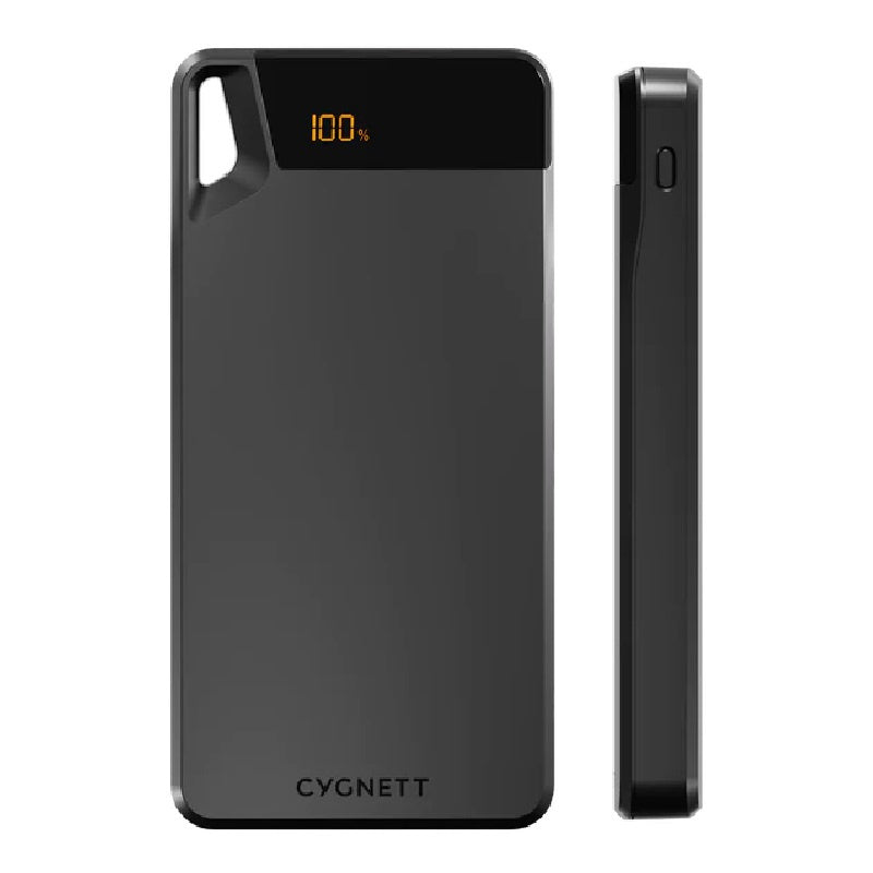 Cygnett - ChargeUp Boost 4th Gen 10K mAh Power Bank - Black