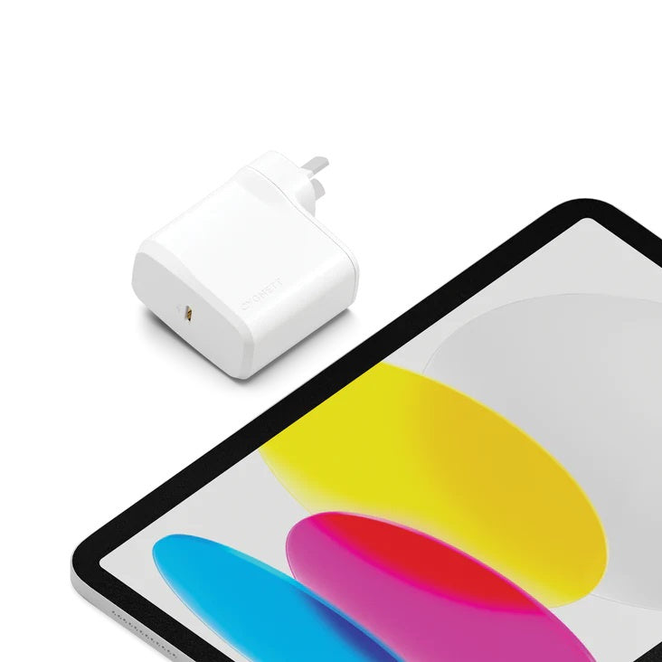 Cygnett - PowerPlus 45W USB-C PD GaN Fast Wall Charger - White