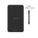 Cygnett - ChargeUp Edge+ 27K mAh USB-C Laptop and Wireless Power Bank - Black - 2xUSB-C,1xUSB-A,10W Qi Wireless, USB-C Cable