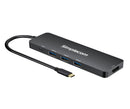 Simplecom - CH540 USB-C 4-in-1 Multiport Adapter Hub USB 3.0 HDMI 4K PD