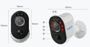 Reolink - Argus 3 Pro - Smart 2K 4MP Wire-Free Camera with Motion Spotlight Security Camera (Twin Pack)