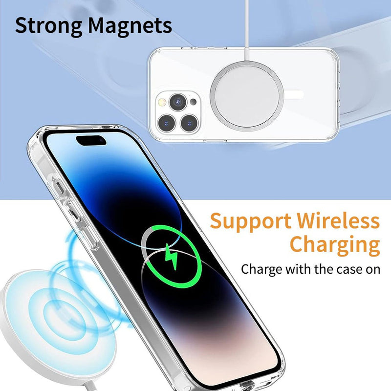 Re-Define - Acrylic + TPU Hybrid Transparent Magsafe Case - iPhone 13 Mini