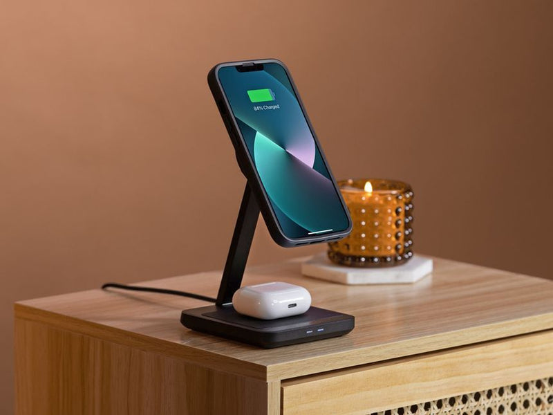 Quadlock - Dual Desk Mount Wireless Charger