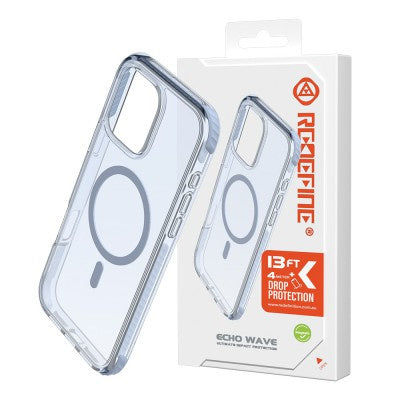REDEFINE Echo Wave Ultimate Impact Protection Transparent Case - iPhone 16 Pro Max
