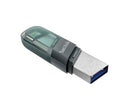 SanDisk 256GB iXpand Flash Drive Flip (SDIX90N-256G) Designed for Apple