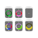 BlueAnt - X5 Portable 60-Watt Bluetooth Party Speaker - White
