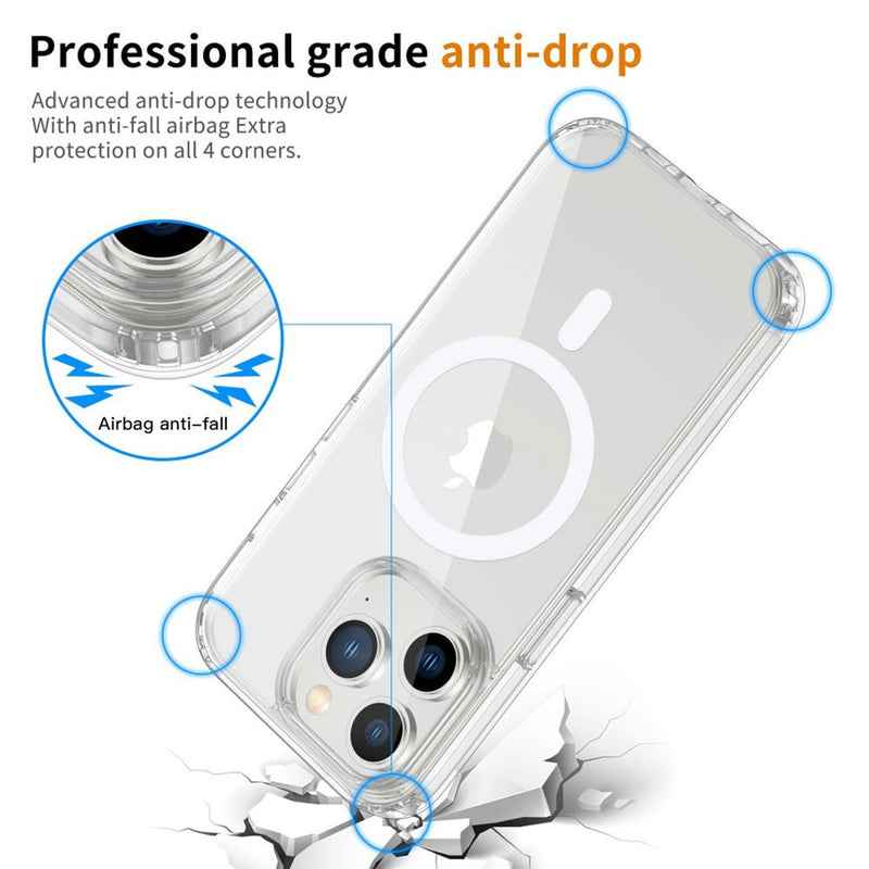 Re-Define - High Quality Acrylic + TPU Hybrid Transparent Magsafe Case - iPhone 11