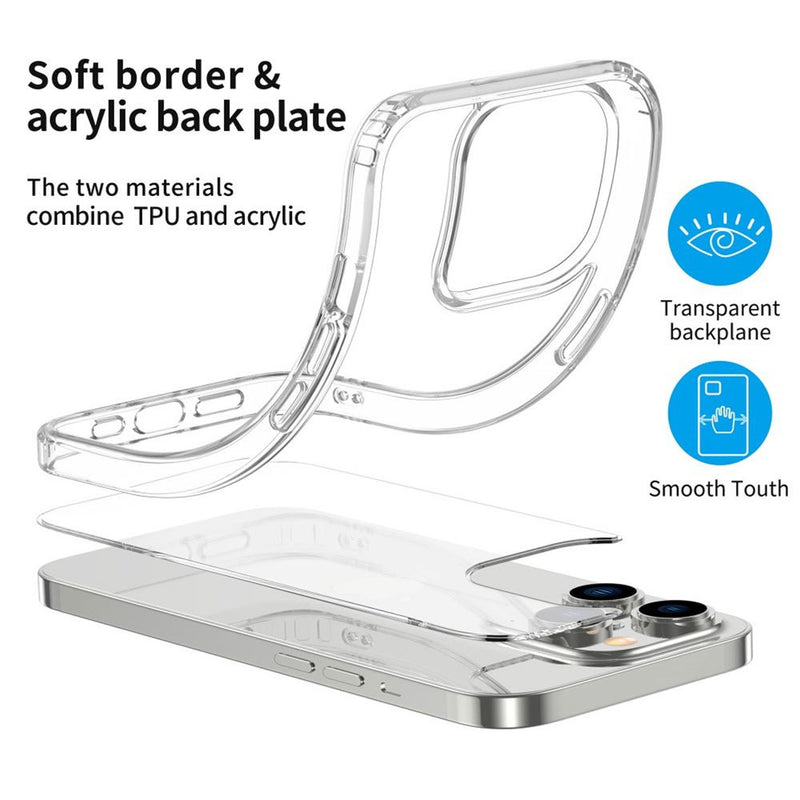 Re-Define - High Quality Acrylic + TPU Hybrid Transparent Magsafe Case - iPhone 11