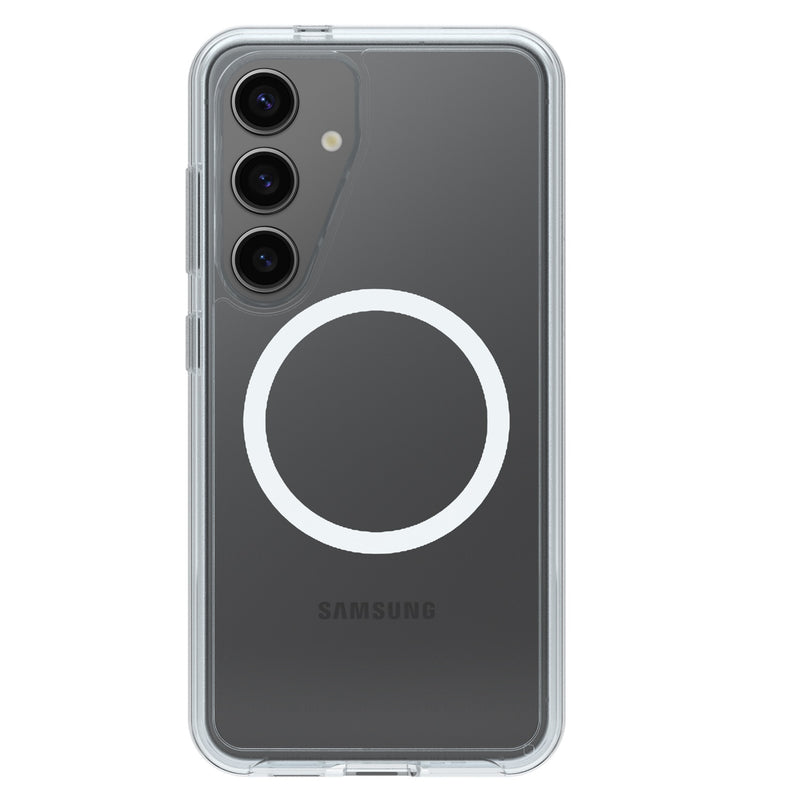 OtterBox - Symmetry Magnets Case - Clear - Samsung S25 Plus