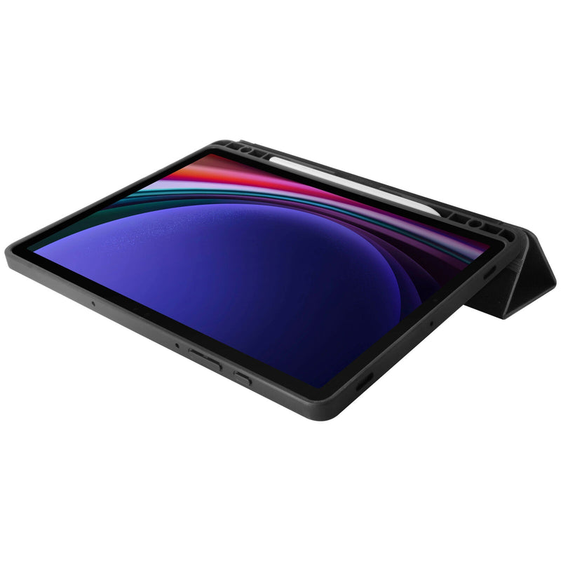 OtterBox - React Folio Samsung Galaxy Tab S9 (11") Case Black - (77-95118)