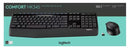 Logitech - MK345N Wireless Keyboard & Mouse Combo Full Size 12 Media Key Long Battery Life Comfortable