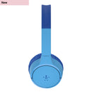 Belkin - SoundForm Mini Wireless On-Ear Headphones for Kids - Blue