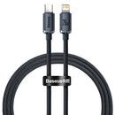 Baseus - Crystal Shine Series Fast Charging Data Cable Type-C to iP 20W 1.2m - Black