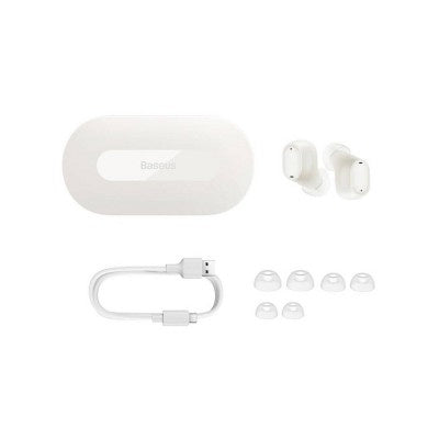 Baseus Bowie EZ10 TWS Wireless Earphones - White