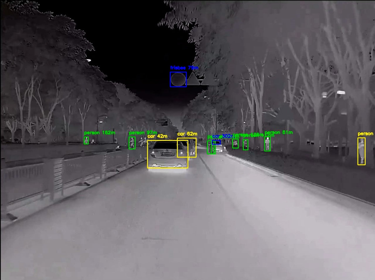 thermal imaging toyota night vision