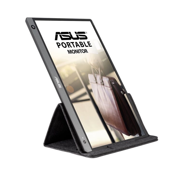 ASUS MB16AH 15.6" ZenScreen Portable USB Monitor, IPS, Full HD, USB Type-C, Micro-HDMI, Flicker Free, Blue Light Filter, Anti-Glare, 730g 9mm