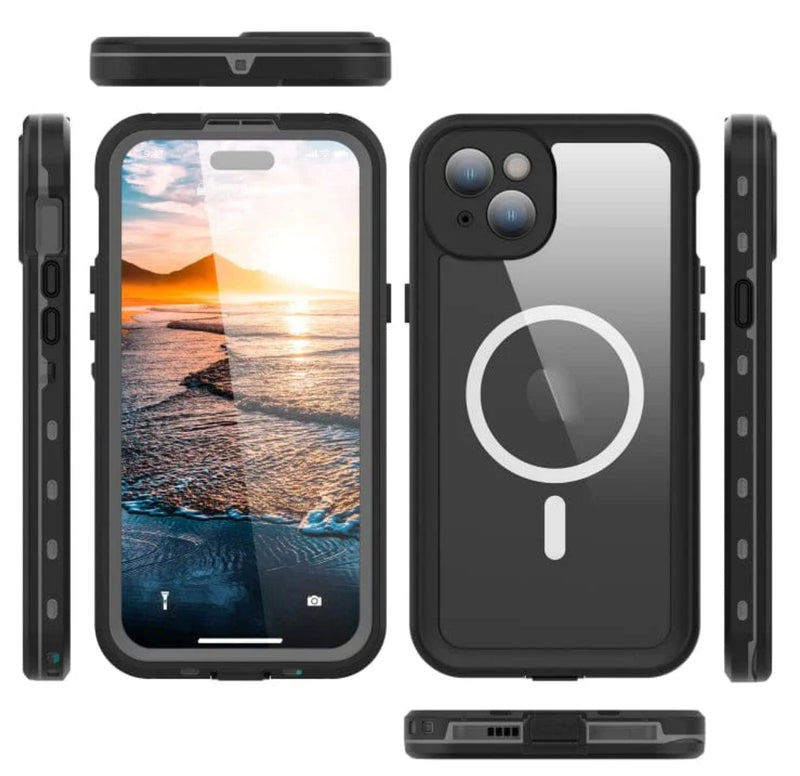 Red Pepper - Waterproof Protective Case - Black - iPhone 15