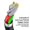 Baseus - Superior Series Fast Charging Data Cable USB-A to USB-C 66W 1M (Black)