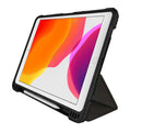 Cygnett - WorkMate Evolution Apple iPad (10.2") (9th/8th/7th Gen) Protective Case - Black/Charcoal (CY3076CPWOR), 360° Heavy Duty Protection, Rugged