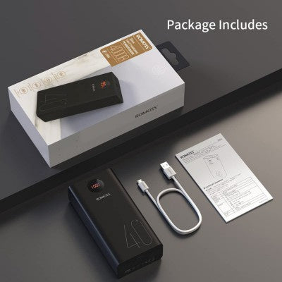 Romoss - Powerbank - 40000mAh - Black