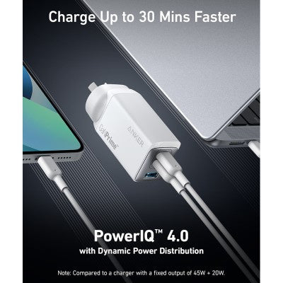 Anker 735 GaNPrime 65W Charger (A2668T21)-White