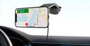 Cygnett - Maghold Magnetic Car Wireless Charger 15W - Window - Black,Qi & Magsafe Compatible,20W Car Power Adapter,1.5M Cable, Ring included