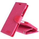 Goospery - Fancy Canvas Diary - Hot Pink - iPhone 7 / 8 / SE (2020 / 2022)