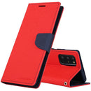 Goospery - Fancy Canvas Diary - Red - iPhone 7 / 8 / SE (2020 / 2022)